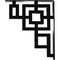 Ekena Millwork Eris Wrought Iron Bracket, (Triple center brace), Powder Coated Black 2"W x 12"D x 15"H BKTM02X12X15TER - alternate 3